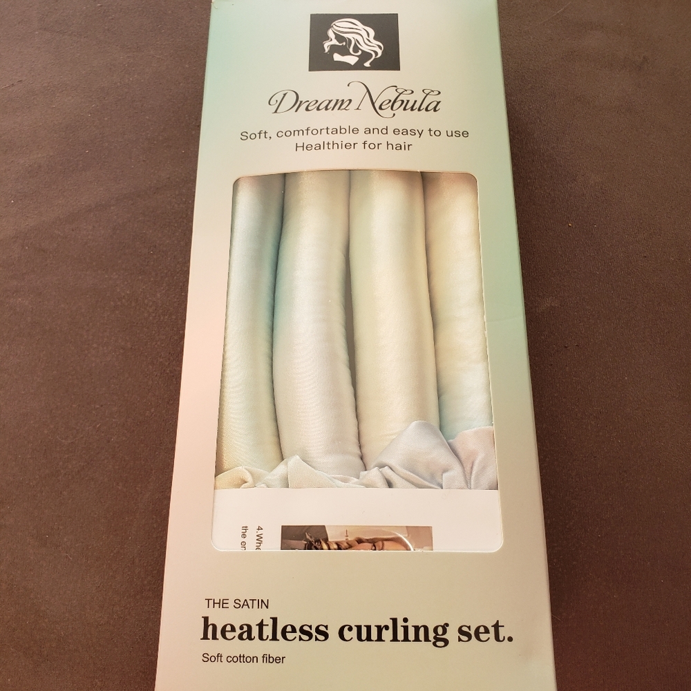 Dream Nebula Cotton Heatless Curling Set Pale Pastels NIB